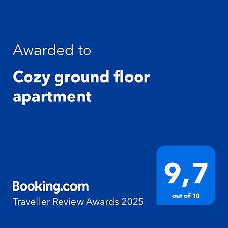 Cozy Ground Floor Apartment ทรอมโซ ภายนอก รูปภาพ
